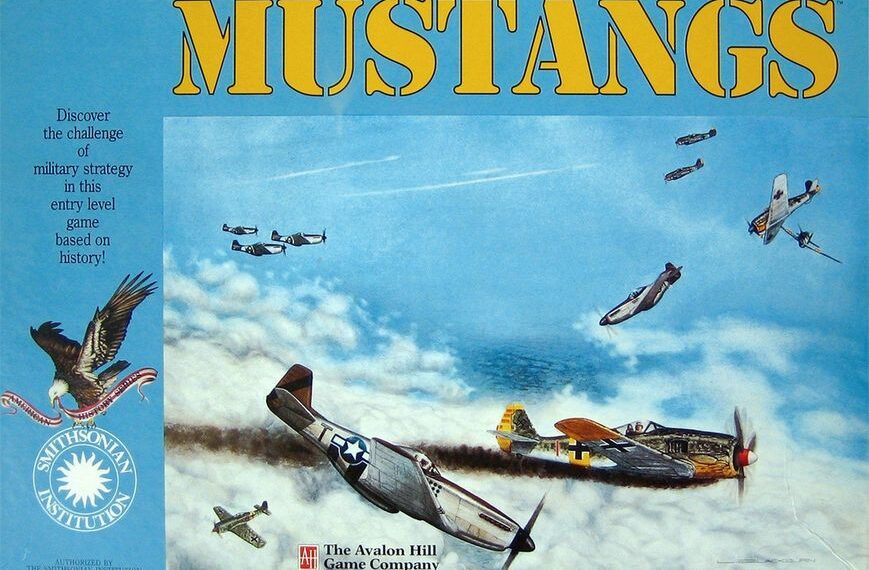 Mustangs (1991) Board Game