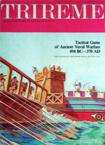 Trireme: Tactical Game of Ancient Naval Warfare 494 BC-370 AD (1971) Board Game