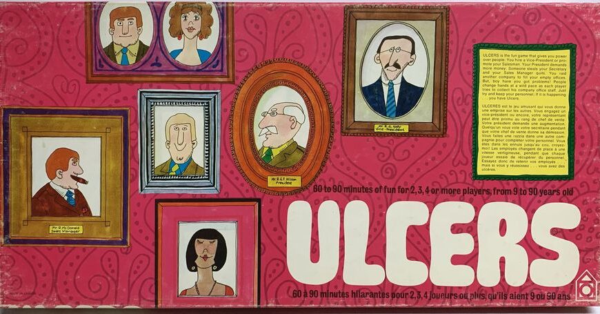 Ulcers (1969) Board Game