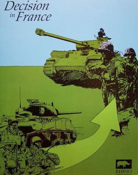 Decision in France (1994) Board Game