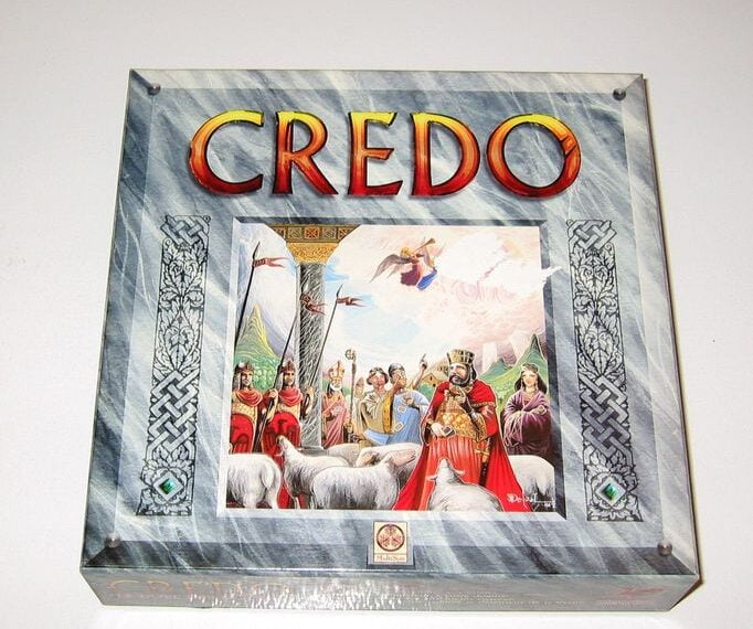 Credo!: the Game of Dueling Dogmas (1993) Board Game