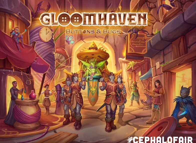 Gloomhaven: Buttons & Bugs (2024) Board Game
