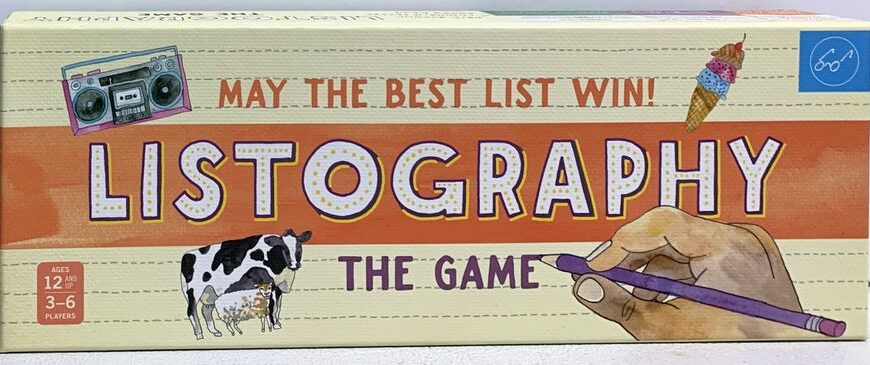 Listography: The Game (2016) Board Game