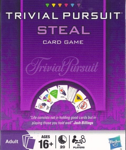 Trivial Pursuit: Steal Card Game (2009) Board Game