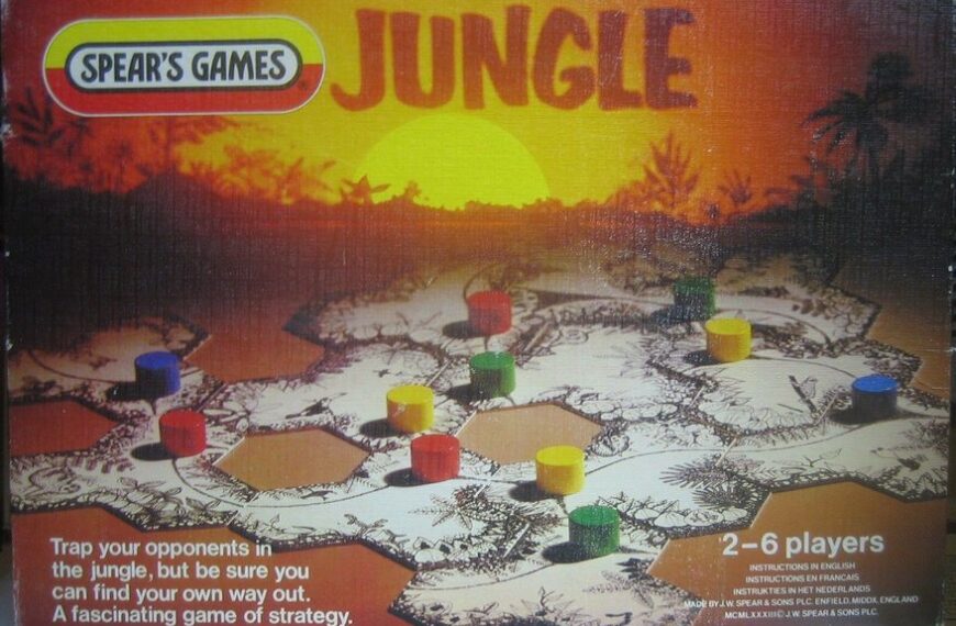 Jungle (1981) Board Game