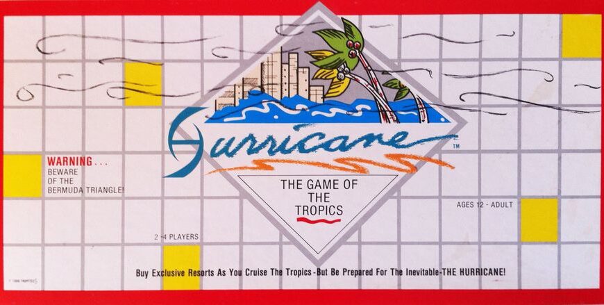 Hurricane: The Game of the Tropics (1988) Board Game