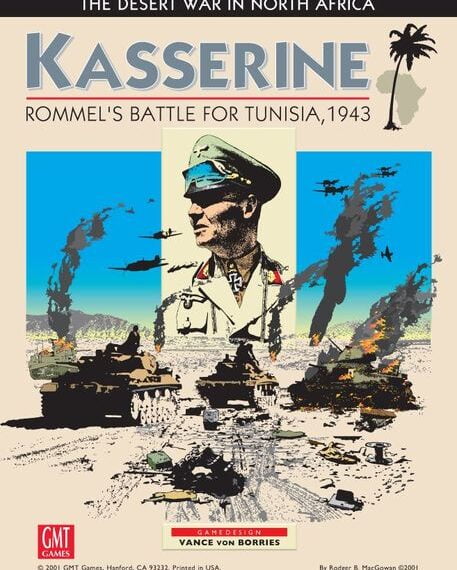 Kasserine: Rommel’s Battle for Tunisia, 1943 (2001) Board Game