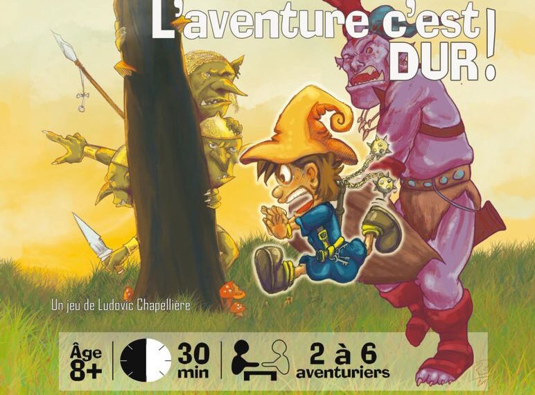 L’Aventure c’est dur (2010) Board Game
