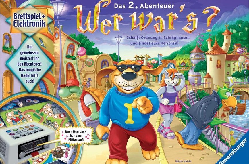 Wer war’s?: Löst das Rätsel von Schräghausen! (2010) Board Game