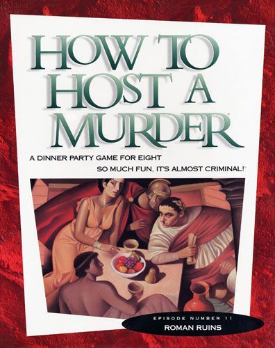 How to Host a Murder: Roman Ruins (1996) Board Game