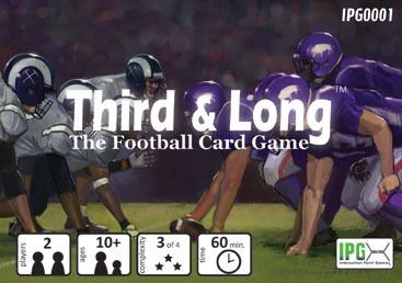 Third and Long: The Football Card Game (2010) Board Game