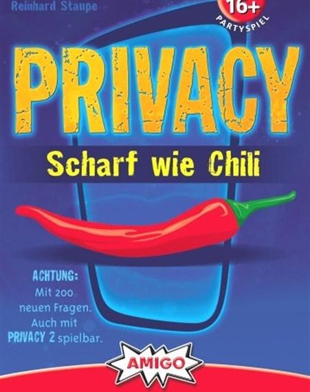 Privacy: Scharf wie Chili (2010) Board Game
