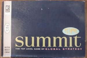 Summit (1961) Board Game