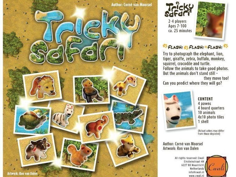 Tricky Safari (2010) Board Game