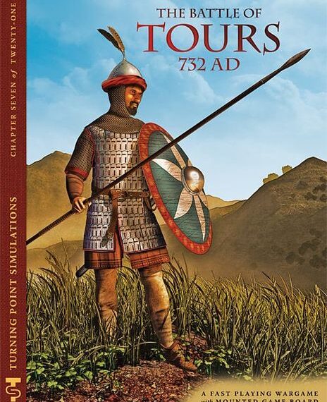 The Battle of Tours, 732 A.D. (2012) Board Game