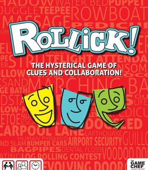 ROLLICK! The Hysterical Game of Clues and Collaboration (2010) Board Game