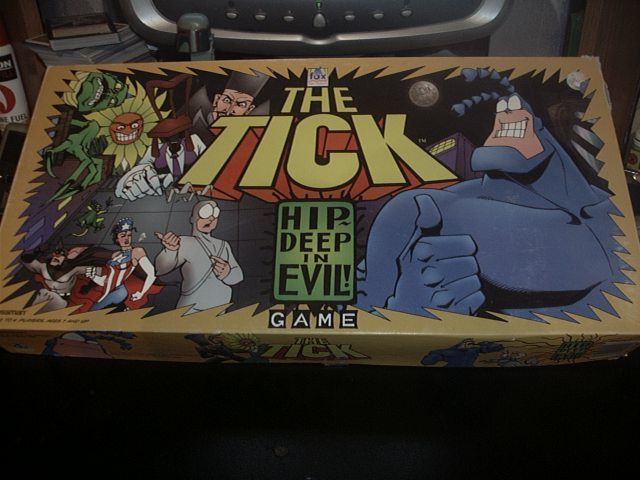 The Tick: Hip Deep in Evil! (1996) Board Game