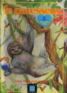 Le Paresseux (1990) Board Game