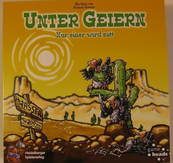 Unter Geiern (2009) Board Game