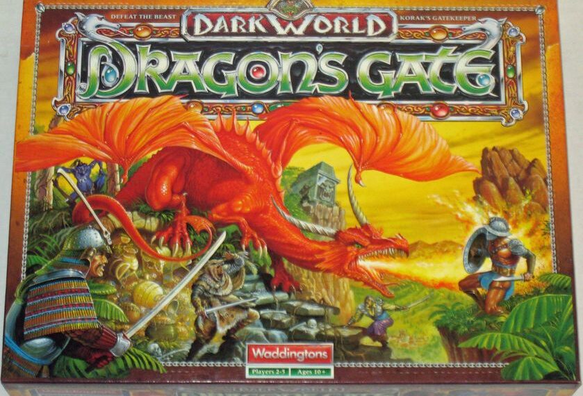 Dark World: Dragon’s Gate (1993) Board Game