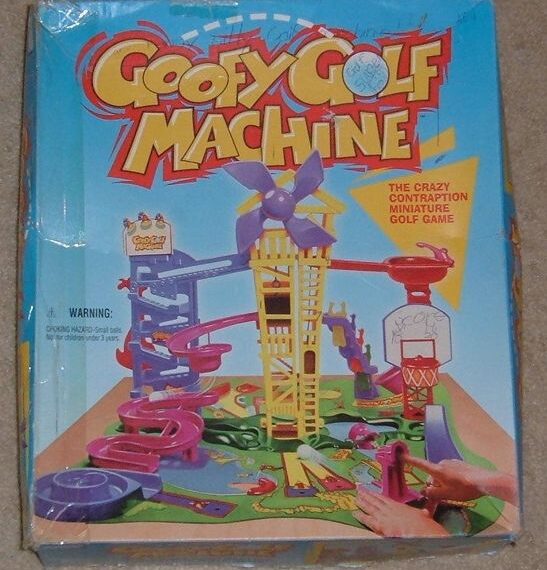 Goofy Golf Machine (1994) Board Game