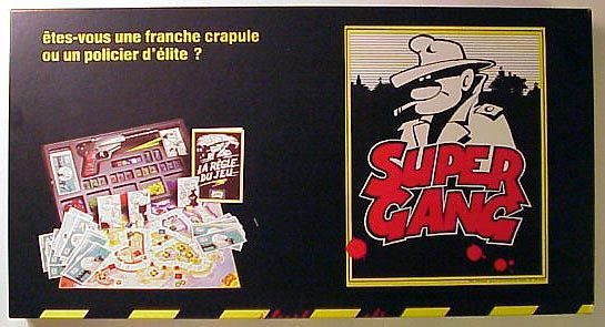 SuperGang (1985) Board Game
