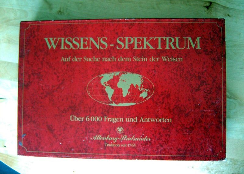 Wissens-Spektrum (1984) Board Game