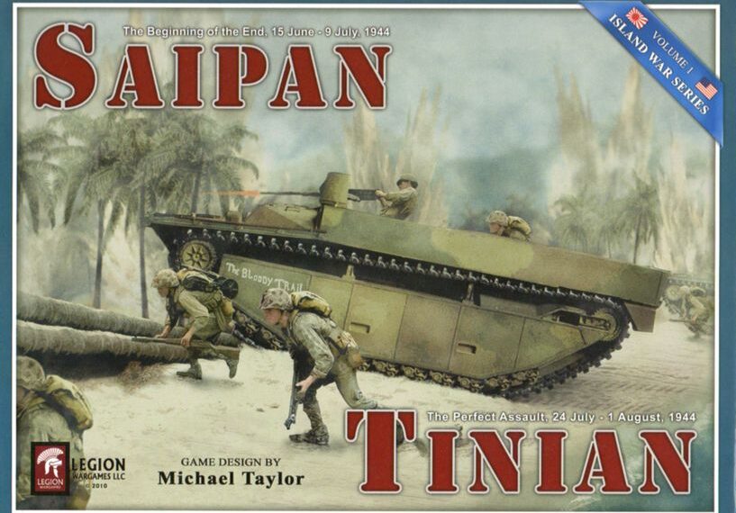 Saipan & Tinian: Island War Series, Volume I (2010) Board Game