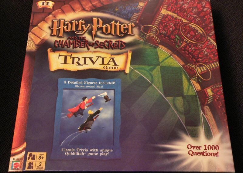 Harry Potter and the Chamber of Secrets Trivia Game (2002) Board Game
