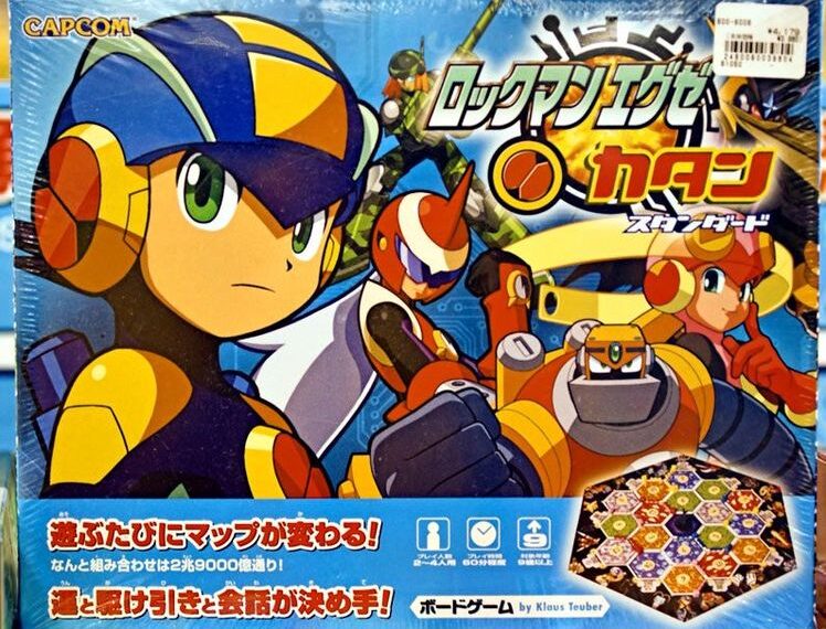 Settlers of Catan: Rockman Edition (2005) Board Game