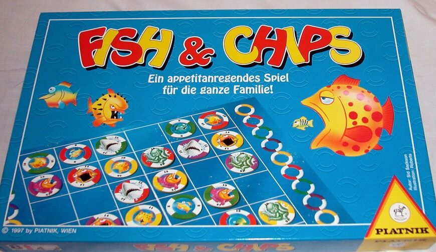 Fish & Chips (1978) Board Game