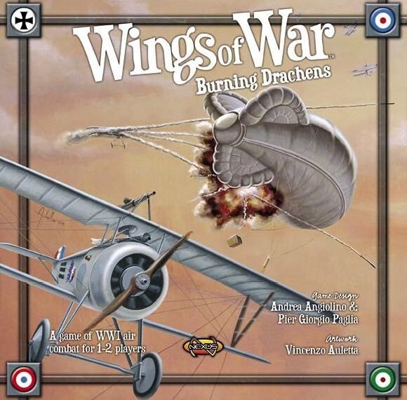Wings of War: Burning Drachens (2005) Board Game
