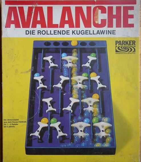 Avalanche (1965) Board Game