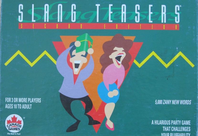 Slang Teasers (1983) Board Game