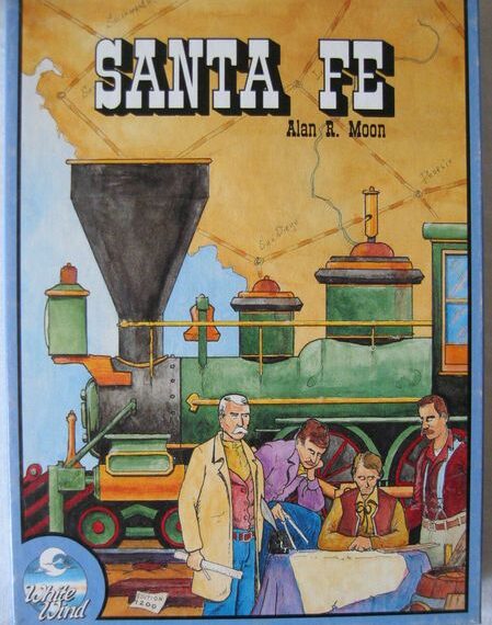 Santa Fe (1992) Board Game