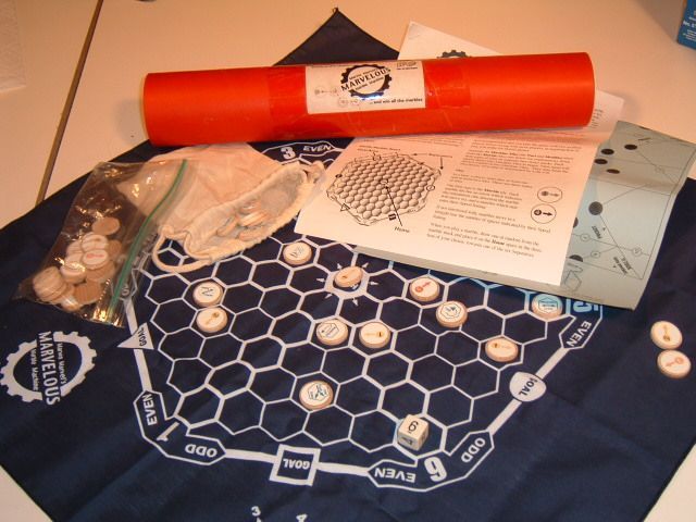 Marvin Marvel’s Marvelous Marble Machine (2005) Board Game