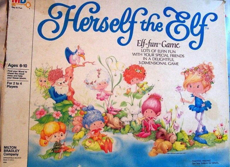 Herself the Elf: Elf-Fun Game (1983) Board Game