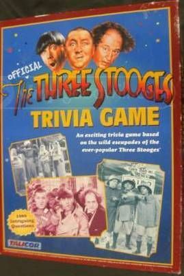 The Three Stooges Trivia Game (2000) Board Game