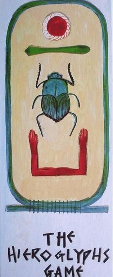 The Hieroglyphs Game (1989) Board Game