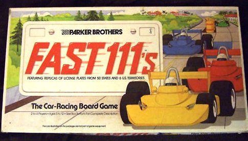 Fast 111’s (1981) Board Game