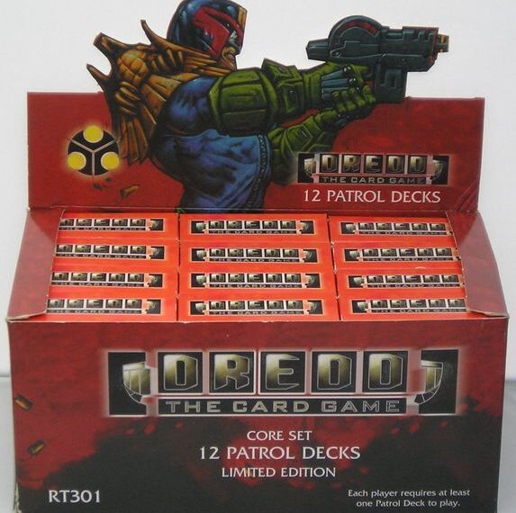 Dredd: The Card Game (1999) Board Game