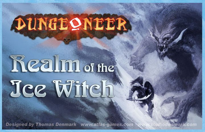 Dungeoneer: Realm of the Ice Witch (2005) Board Game