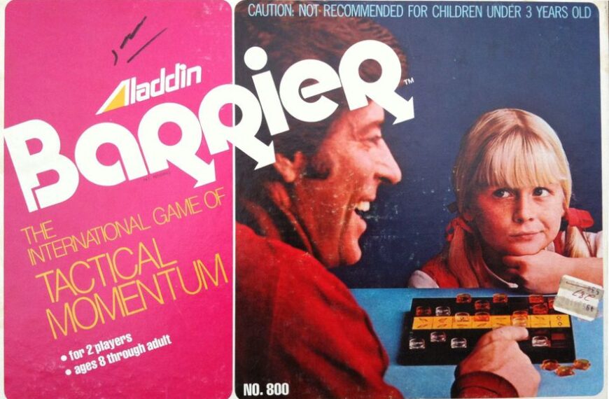 Barrier (1975) Board Game
