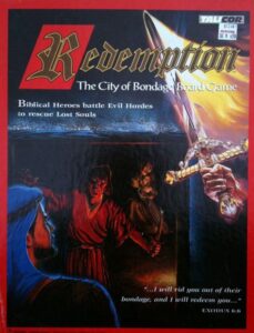 Redemption: City of Bondage (1996) Board Game