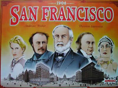 San Francisco (2000) Board Game