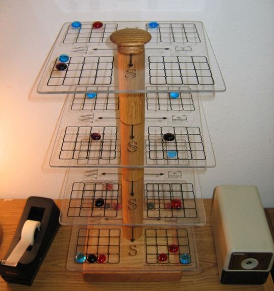 Time Vectors (1986) Board Game