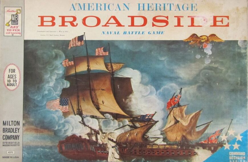 Broadside (1962) Board Game