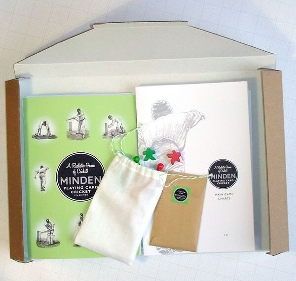 Minden Playing Card Cricket (1979) Board Game