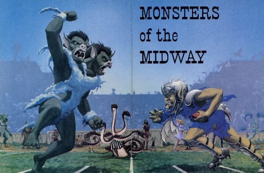 Monsters of the Midway (1982) Board Game