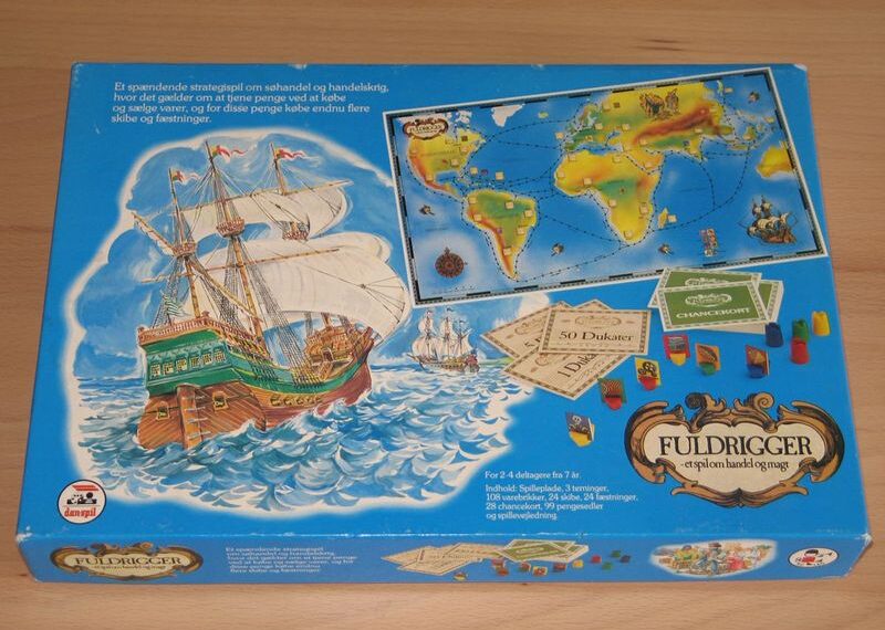 Fuldrigger (1985) Board Game